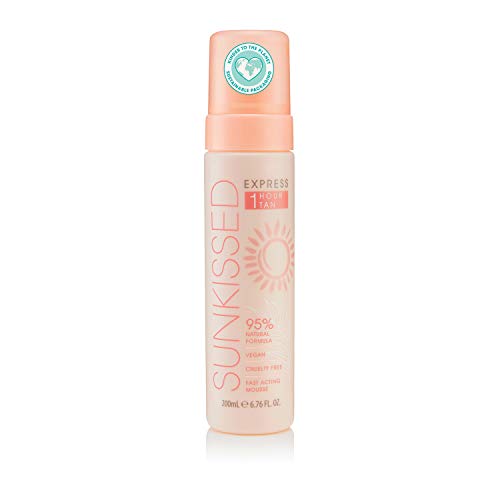 Sunkissed Express 1 Hour Self Tanning 200ml 95% Natural - Vegan - Cruelty Free - Cosmetics at MyPerfumeShop by Sunkissed