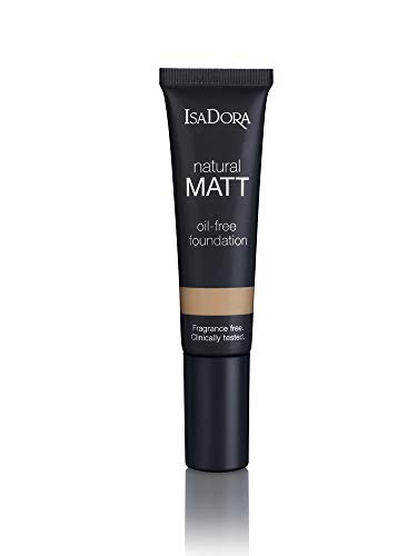 IsaDora Natural Matt Oil-Free 18 Almond Foundation 35ml - Foundation at MyPerfumeShop by IsaDora