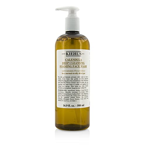 Kiehl's Calendula Deep Cleansing Foaming Face Wash 500ml - Cleansing Mousse at MyPerfumeShop by Kiehl's