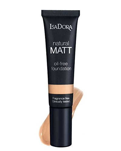 IsaDora Natural Matt Oil-Free Foundation 35ml - 12 Sand - Foundation at MyPerfumeShop by IsaDora