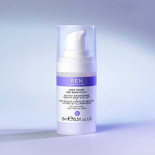 REN - Keep Young and Beautiful Instant Brightening Beauty Shot Eye Lift 15 ml - Serums & Fluids at MyPerfumeShop by REN Clean Skincare