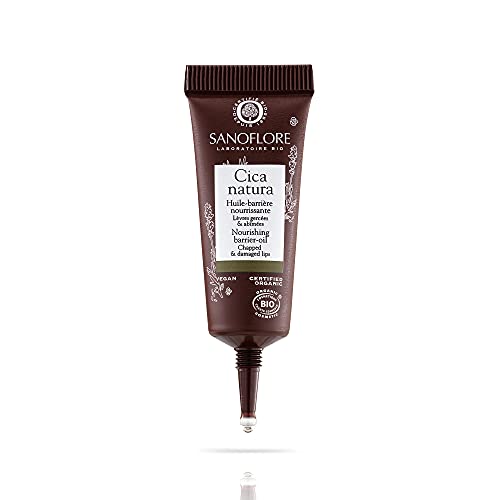 Sanoflore Cica Natura Nourishing Barrier-Oil for Chapped and Damgaged Lips 7.5ml - Lip Balm at MyPerfumeShop by Sanoflore