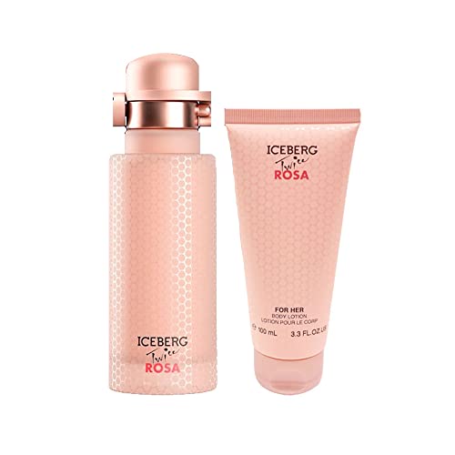 Iceberg Twice Rosa Gift Set 125ml EDT + 100ml Body Lotion - Eau de Toilette at MyPerfumeShop by Iceberg