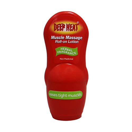 Deep Heat Muscle Massage Roll-On Lotion - 50g - Pain Relief Topical at MyPerfumeShop by Gegizun