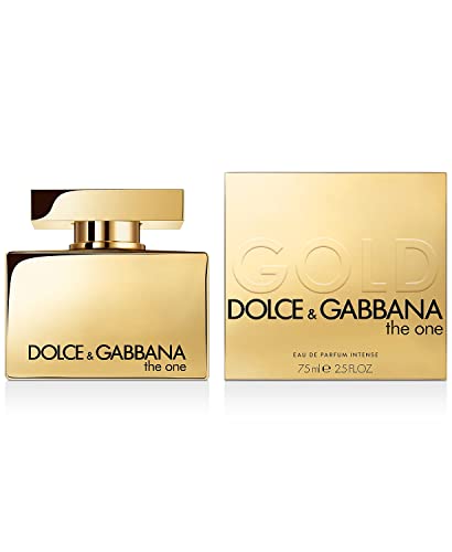 Dolce & Gabbana The One Gold Eau de Parfum Intense 75ml Spray - Fragrance at MyPerfumeShop by Dolce & Gabbana