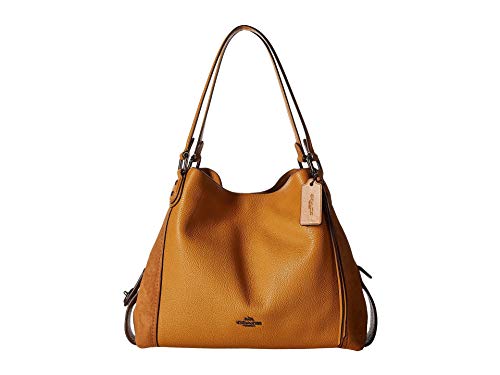 Coach Edie 31 Pebbled Leather Tan Shoulder Bag - Cosmetics at MyPerfumeShop by Coach