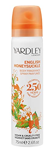 Yardley London English Honeysuckle Deodorant Spray 75ml - Toiletries at MyPerfumeShop by Yardley London