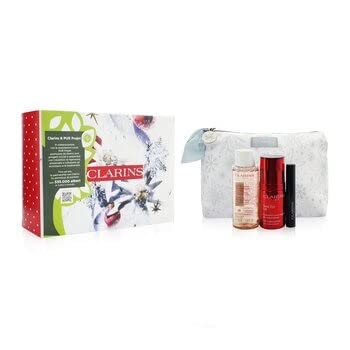 Clarins Total Eye Lift Gift Set 15ml Total Eye Lift + 50ml Cleansing Micellar Water + 3ml Wonder Perfect Mascara 4D - 01 Perfect Black + Bag - Eye Contour Serum at MyPerfumeShop by Clarins