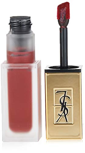 Yves Saint Laurent Tatouage Couture The Metallics 102 Iron Pink Spirit Lip Stain 6ml - Cosmetics at MyPerfumeShop by Yves Saint Laurent