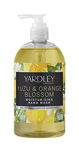 Yardley London Yuzu & Orange Blossom Botanical Hand Wash 500ml - Bath & Shower at MyPerfumeShop by Yardley London