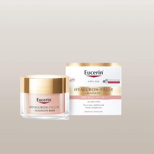 Eucerin Hyaluron Filler + Elasticity Rose Day Cream SPF30 50ml - Face Moisturisers at MyPerfumeShop by Eucerin