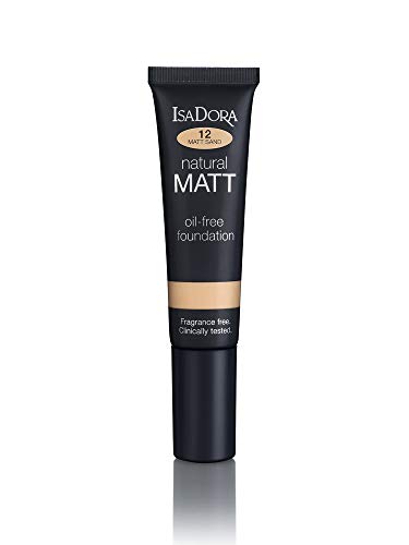 IsaDora Natural Matt Oil-Free Foundation 35ml - 12 Sand - Foundation at MyPerfumeShop by IsaDora