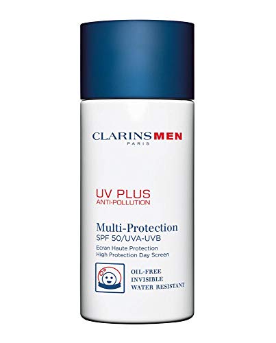 Clarins Men UV Plus Anti-Pollution Multi-Protection SPF 50 Day Cream 50ml - DAY CREAM at MyPerfumeShop by Clarins