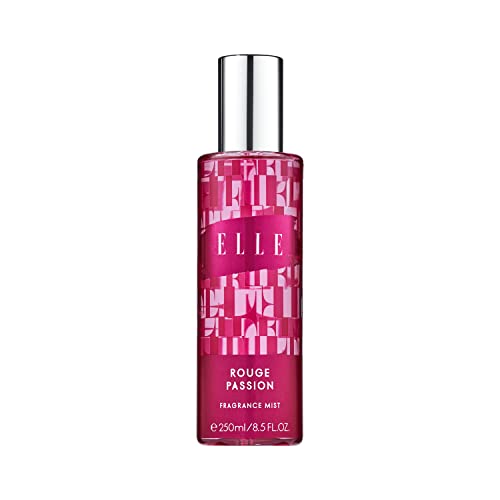 ELLE Rouge Passion Fragrance Mist 250ml - Eau de Toilette at MyPerfumeShop by ELLE