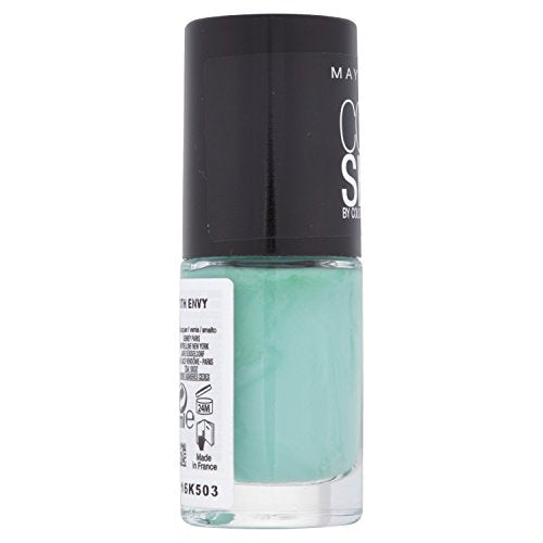 Maybelline Color Show Nail Polish 7ml - 214 Green With Envy - Cosmetics at MyPerfumeShop by Maybelline