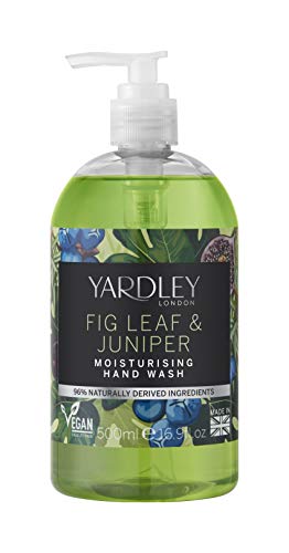 Yardley London Fig Leaf & Juniper Milk Botanical Hand Wash 500ml - Bath & Shower at MyPerfumeShop by Yardley London