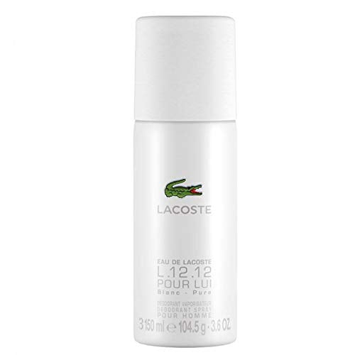 Lacoste Eau de Lacoste L.12.12 Blanc Deodorant Spray 150ml - Fragrance at MyPerfumeShop by Lacoste