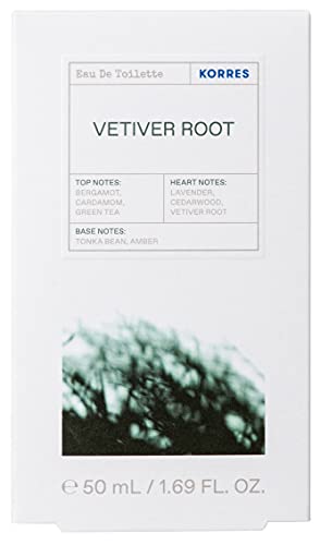 Korres Vetiver Root Eau De Toilette 50ml - Eau De Toilette at MyPerfumeShop by Korres