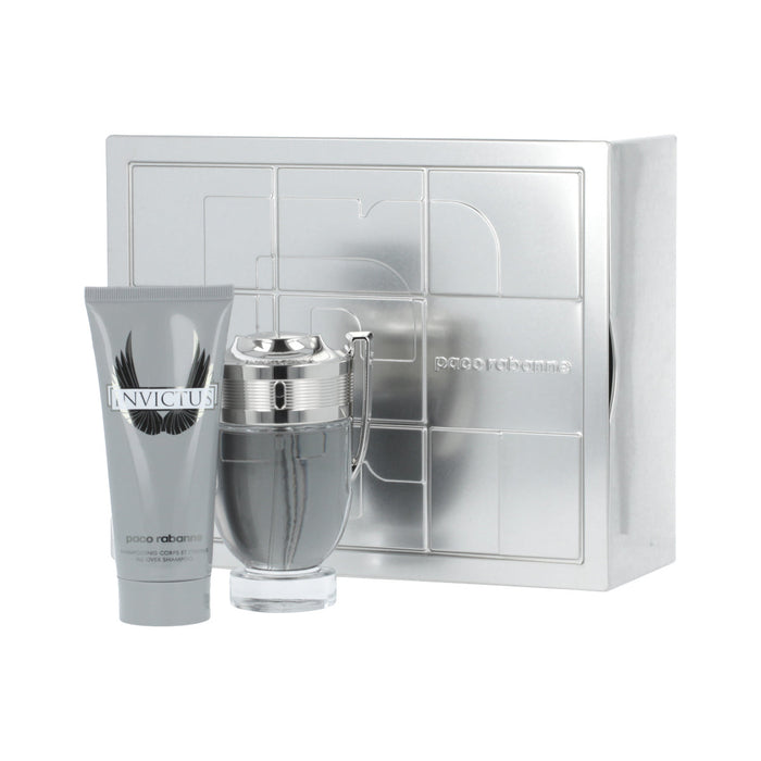 Paco Rabanne Invictus Gift Set,  EDT 100ml and All over Shampoo 100ml - Fragrance at MyPerfumeShop by Paco Rabanne