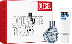 Diesel Only The Brave 50ml EDT Spray+100ml SG - Mens Giftsets at MyPerfumeShop by Diesel