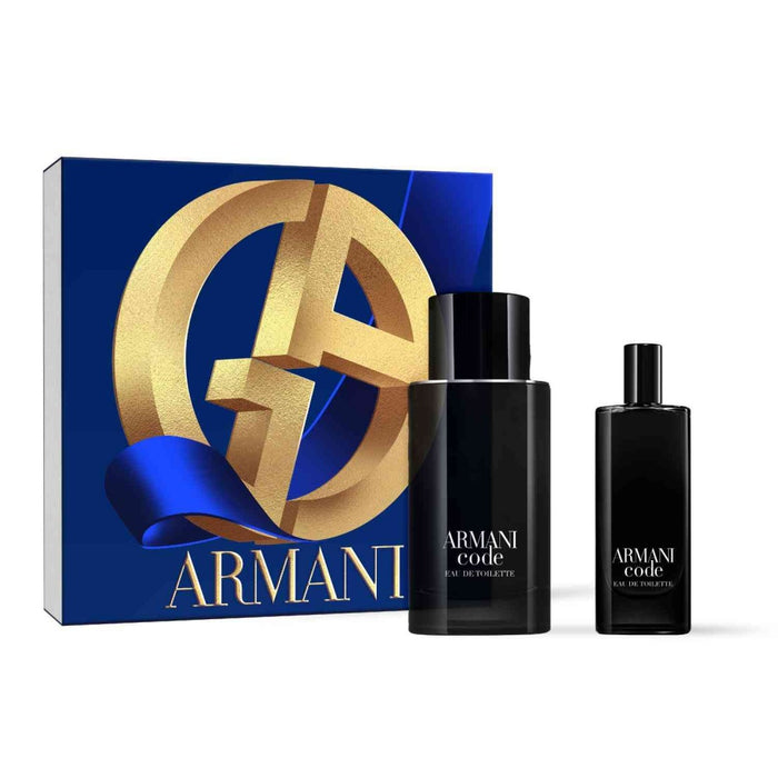 Giorgio Armani Armani Code Eau de Toilette Gift Set 75ml EDT + 15ml EDT - Fragrance at MyPerfumeShop by Giorgio Armani