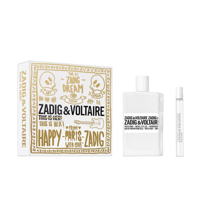 Zadig & Voltaire This is Her Gift Set 100ml EDP + 10ml EDP - Fragrance at MyPerfumeShop by Zadig & Voltaire