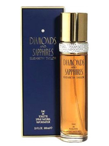 Elizabeth Taylor Diamonds & Sapphires Eau de Toilette 100ml Spray - Personal Care at MyPerfumeShop by Elizabeth Taylor