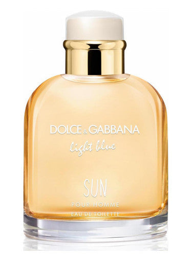 Dolce & Gabbana Light Blue Sun Pour Homme Eau de Toilette 75ml - Perfume & Cologne at MyPerfumeShop by Dolce & Gabbana