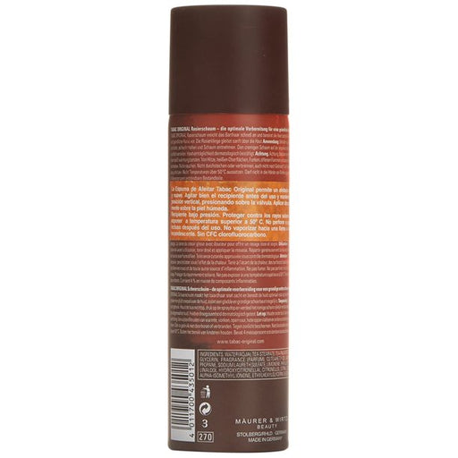 Mäurer & Wirtz Tabac Original Shaving Foam 200ml - Shaving at MyPerfumeShop by Mäurer & Wirtz