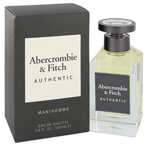 Abercrombie & Fitch Authentic Man Eau de Toilette 100ml Spray - Perfume & Cologne at MyPerfumeShop by Abercrombie & Fitch