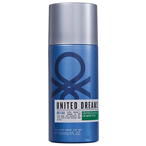 Benetton United Dreams Men Go Far Deodorant Spray 150ml - Toiletries at MyPerfumeShop by Benetton