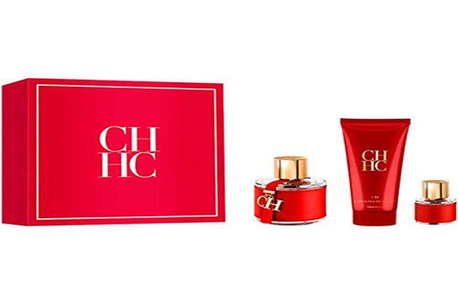 Carolina Herrera CH Gift Set 100ml EDT + 100ml Body Lotion + 8ml EDT - Fragrance at MyPerfumeShop by Carolina Herrera