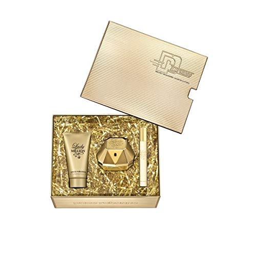 Paco Rabanne Lady Million Gift Set 50ml EDP + 75ml Body Lotion + 10ml EDP - Fragrance at MyPerfumeShop by Paco Rabanne