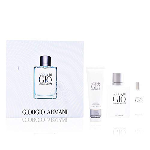 Emporio Armani Giorgio Armani Acqua Di Gio Gift Set 100ml EDT + 75ml Shower Gel + 15ml EDT - Perfume & Cologne at MyPerfumeShop by Emporio Armani