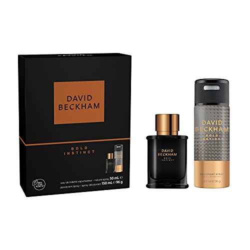 David Beckham Bold Instinct Gift Set 50ml EDT + 150ml Deodorant Spray - Fragrance at MyPerfumeShop by David Beckham