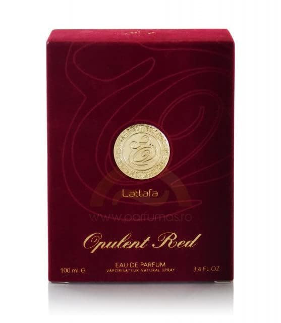 Lattafa Perfumes Opulent Red Eau de Parfum 100ml Spray - Unisex at MyPerfumeShop by Lattafa Perfumes