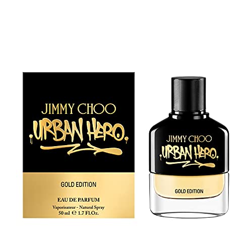 Jimmy Choo Urban Hero Gold Edition Eau De Parfum 50ml - Eau De Parfum at MyPerfumeShop by Jimmy Choo