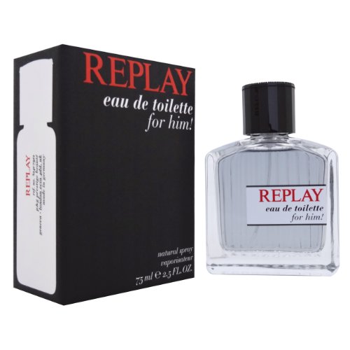 Replay For Him Eau de Toilette 75ml Spray - Eau de Toilette at MyPerfumeShop by Replay