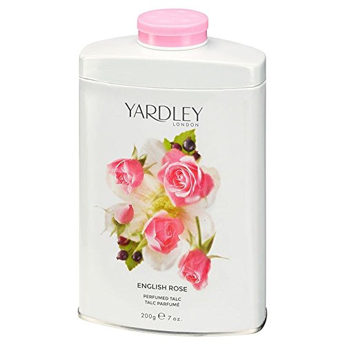 Yardley London English Rose Perfumed Talc 200g - Talc Powder at MyPerfumeShop by Yardley London