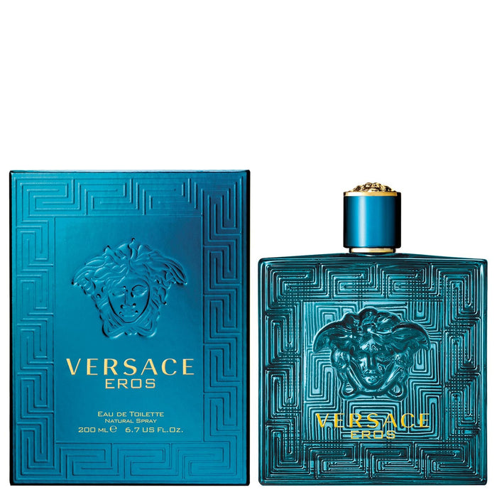 Versace Eros for Men Eau de Toilette 200ml - Fragrance at MyPerfumeShop by Versace