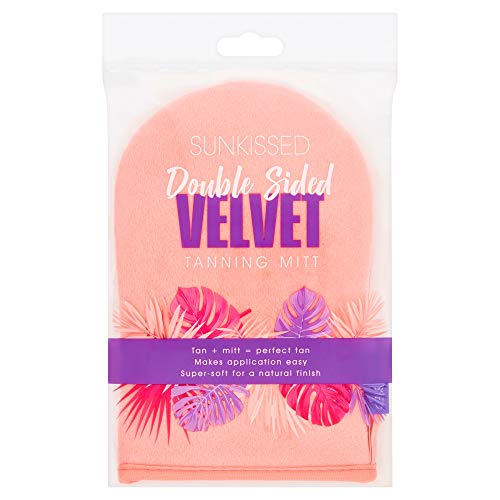 Sunkissed Double Sided Velvet Tanning Mitt - Cosmetics at MyPerfumeShop by Sunkissed