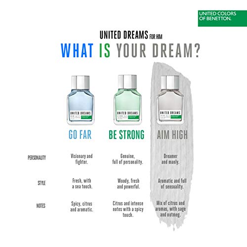 Benetton United Dreams Men Aim High Eau De Toilette 60ml - Perfume & Cologne at MyPerfumeShop by Benetton