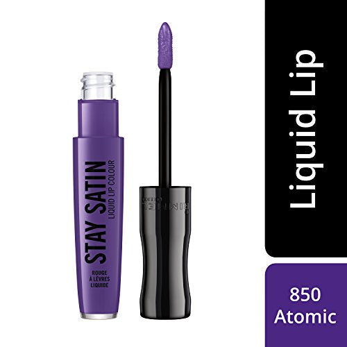 Rimmel Stay Satin Liquid Lipstick 5.5ml - 850 Atomic - Cosmetics at MyPerfumeShop by Rimmel