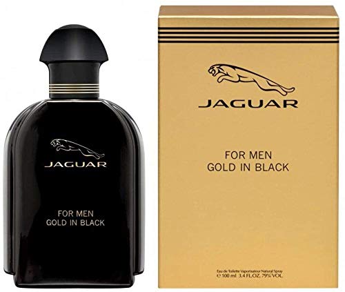 Jaguar For Men Gold In Black Eau De Toilette 100ml Spray With Gift Bag - Fragrance at MyPerfumeShop by Jaguar