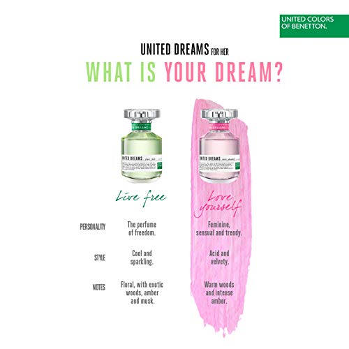 Benetton United Dreams Love Yourself Eau de Toilette 50ml - Perfume & Cologne at MyPerfumeShop by Benetton