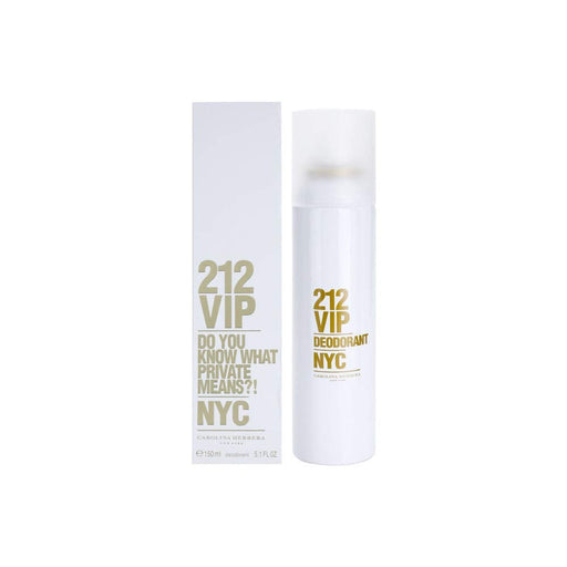 C.Herrera 212 Vip Deo Spray 150ml - Deodorant at MyPerfumeShop by Carolina Herrera