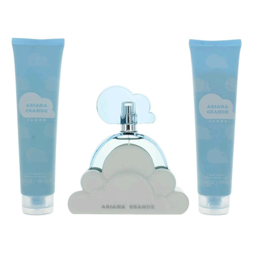 Cloud Ariana Grande 3 Piece Gift Set: Eau De Parfum 100ml - Body Lotion 100ml - Bath Shower Gel 100ml - Beauty at MyPerfumeShop by Ariana Grande