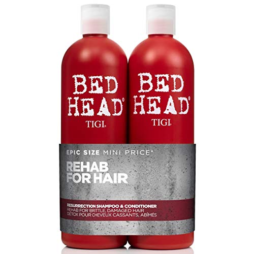 Bed Head by TIGI Resurrection Shampoo and Conditioner for Dry Damaged Hair 2x750 ml - Home & Garden at MyPerfumeShop by TIGI