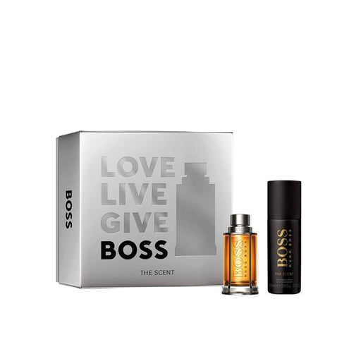 Hugo Boss Boss The Scent Gift Set 50ml EDT + 150ml Deodorant Spray - Fragrance at MyPerfumeShop by Hugo Boss