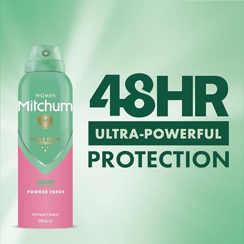 Mitchum Advanced Aerosol Powder Fresh - 200ml - Deodorant at MyPerfumeShop by Mitchum